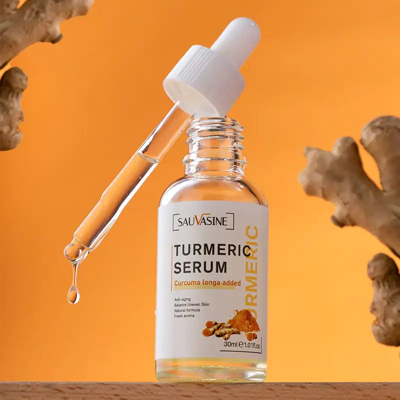 Sauvasine Natural Glow Serum: Turmeric Infused Skincare Solution