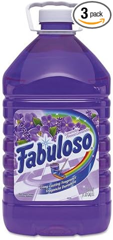 Fabuloso Multi-Use Cleaner – Lavender Scent – 3 Bottles