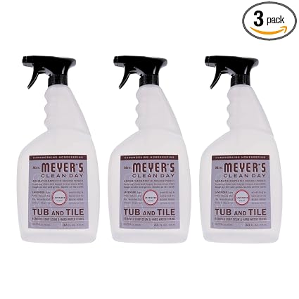 Mrs. MEYER'S Clean Day Tub &amp; Tile Cleaner – Lavender – 33 Fl. Oz. – Pack of 3