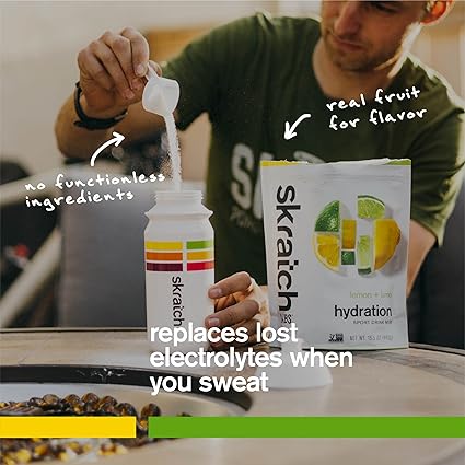 Skratch Labs Exercise Hydration Mix Lemons + Limes Resealable Bag