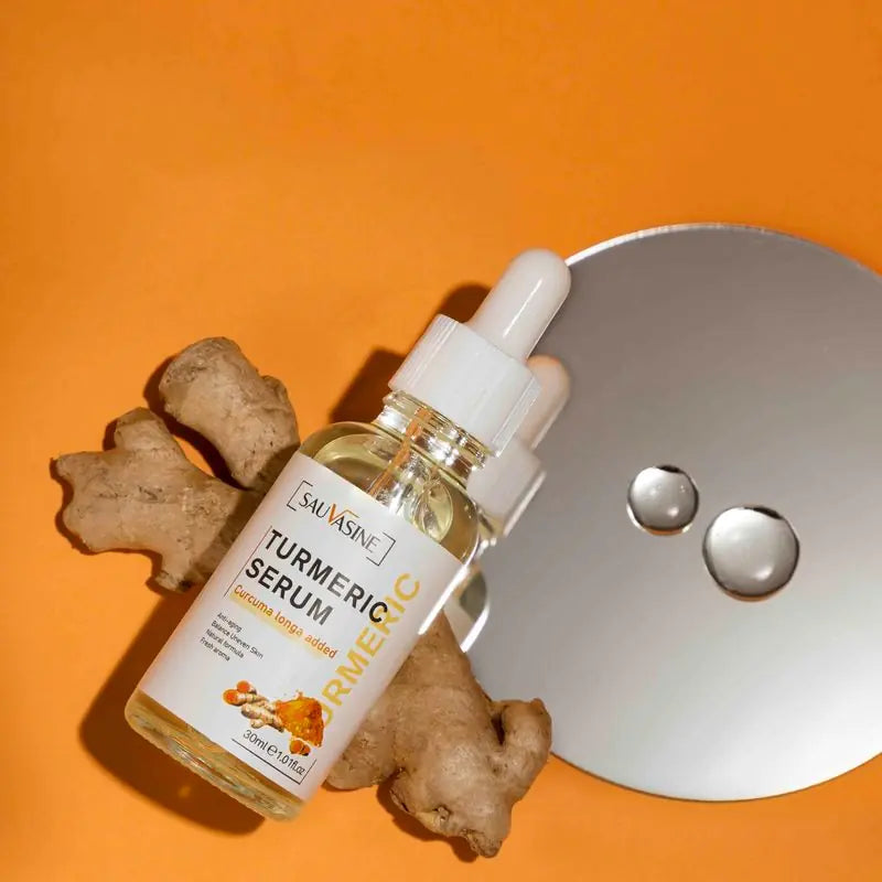 Sauvasine Natural Glow Serum: Turmeric Infused Skincare Solution